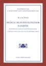 Első borító: Francia jelentésváltozások elemzése