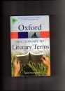 Első borító: Oxford Dictionary of Literary Terms