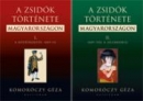 Első borító: A zsidók története Magyarországon 1-2.