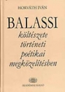 Első borító:  Balassi költészete történeti poétikai megközelítésben