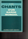 Első borító: Chants d un barde Mongol