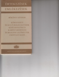 Környezeti és kultúrális hatások késő-neolitikus Kárpát-medencei és balkáni lelőnelyek csontanyagán