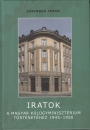 Első borító: Iratok a Magyar Külügyminisztérium történetéhez 1945-1950