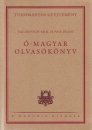 Első borító: Ó-magyar olvasókönyv