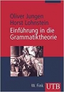 Első borító: Einführung in die Grammatikentheorie