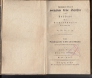 Első borító: Immanuel Kant vorzugliche kleine schriften und Aufsätze. Mit Anmerkungen herausgegeben von Fr. Ch. Starke. Nebst BetrachtungVorzügliche kleine Schriften und Aufsätze. Mit Anmerkungen und den Menschen aus ungedruckten Vorlesungen von Imm. Kant. In zwey