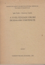Első borító: A XVIII.századi orosz irodalom története