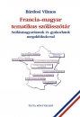 Első borító: Francia-magyar tematikus szólásszótár