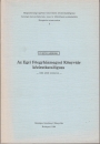 Első borító: Az Egri Főegyházmegyei Könyvtár kéziratkatalógusa -1850 előtti kéziratok