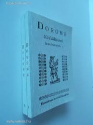 Doromb. Közköltészeti tanulmányok I-II.