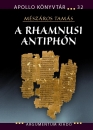 Első borító: A rhamnusi Antiphón. Antiphón-tanulmányok