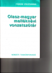 Olasz-magyar melléknévi vonzatszótár  