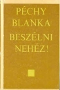 Első borító: Beszélni nehéz