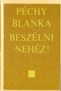 Első borító: Beszélni nehéz