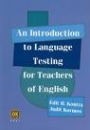Első borító: AN INTRODUCTION TO LANGUAGE TESTING FOR TEACHERS OF ENGLISH