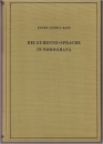 Első borító: Die gurenne sprache in Nordghana