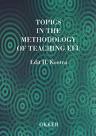 Topics in the Methodology of Teaching EFL
