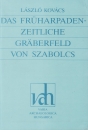 Első borító: Die Früharpadenzeitliche Graberfeld von Szabolcs
