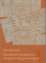 Első borító: Személynévvizsgálatok a középkori Magyarországról