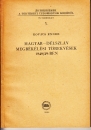 Első borító: Magyar-délszláv megbékélési törekvések 1848/49-ben