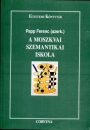 Első borító:  A moszkvai szemantikai iskola 