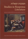 Első borító: Studies in Responsa Literature
