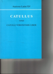 Catullus versei.Catulli Veronensis Liber