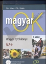 Első borító: magyarOK 2. kötet Magyar nyelvkönyv A2+ Tk+Mf