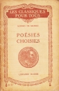 Első borító: Poésies choisies