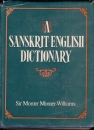 Első borító: A sanskrit-english dictionary. Etymologically and Philologically Arrenged with Special to Cognate Indo-European Languages