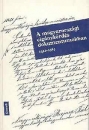 Első borító: A magyarországi cigánykérdés dokumentumokban 1422-1985