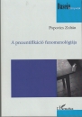 Első borító: A prezentifikáció fenomenológiája
