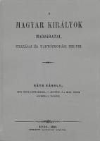 A magyar királyok hadjáratai, utazásai és tartózkodási helyei