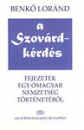 Első borító: A Szovárd -kérdés