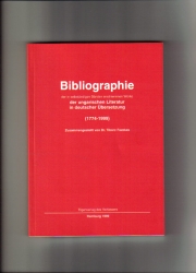  Bibliographie der in selbständigen Bänden erschienenen Werke 