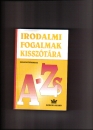 Első borító: Irodalmi fogalmak kisszótára