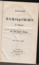 Lehrbuch der Kirchengeschichte für Studierende