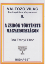 Első borító: A zsidók története Magyarországon