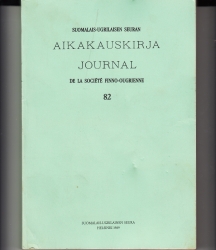 Suomalais-ugrilaisen seuran aikakauskirja 82