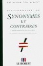 Első borító: Dictionnaire des synonymes et contraires