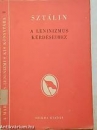 Első borító: A leninnizmus kérdéseihez