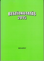 Beszédkutatás 2015