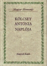 Első borító: Kölcsey Antónia naplója