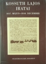 Első borító: Kossuth Lajos iratai 1837.május-1840.december