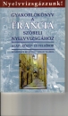 Első borító: Gyakorlókönyv a francia szóbeli nyelvvizsgához