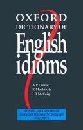 Első borító: Oxford Dictionary of English Idioms