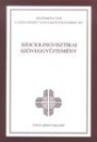 Első borító: Szociolingvisztikai szöveggyűjtemény