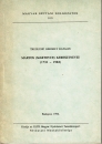 Első borító: Martos (Martovce) keresztnevei (1731-1982)