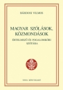 Első borító: Magyar szólások, közmondások értelmező és fogalomköri szótára