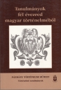 Első borító: Tanulmányok fél évezred magyar történelméből